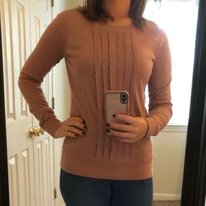 Dusty Rose Loft Sweater